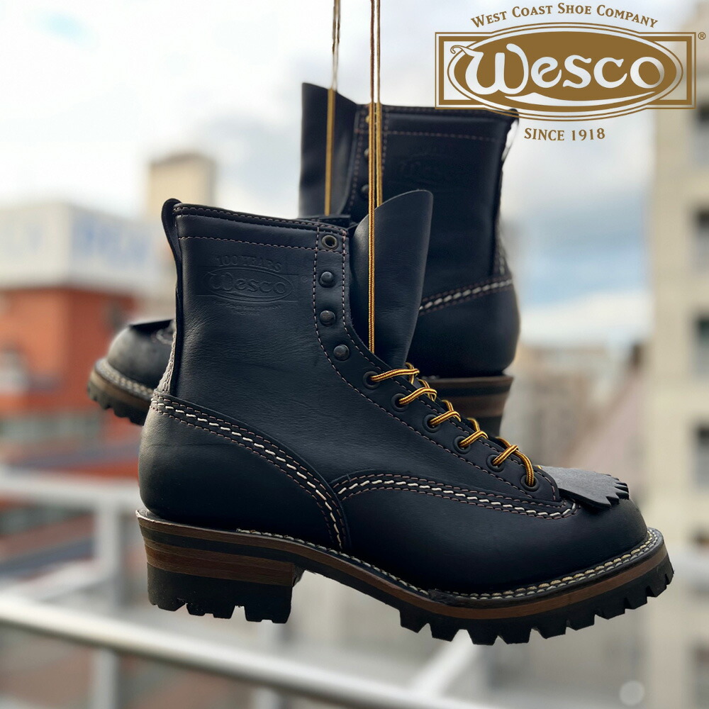 楽天市場】ウェスコ WESCO Custom Jobmaster BLACK 108100 Leather