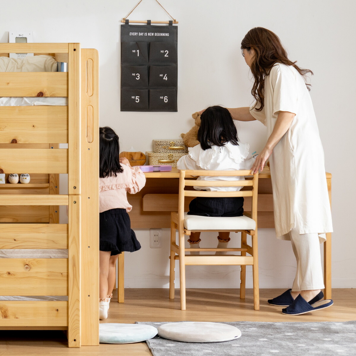 楽天市場】【P11倍! 3/1限定】 学習机 デスク ひのき パソコンデスク