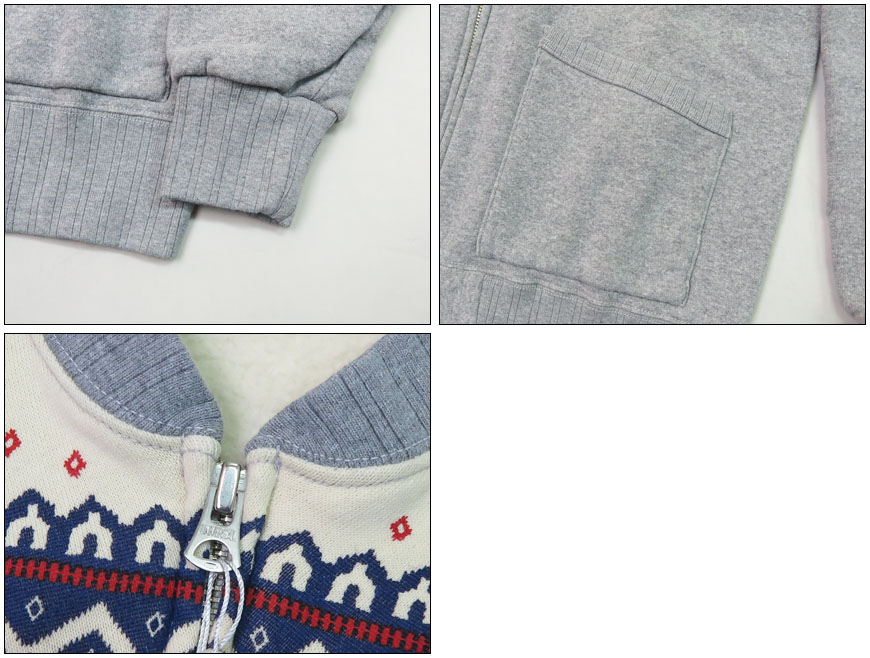 楽天市場】フラットヘッド THE FLAT HEAD 雪柄 フルジップ スウェット