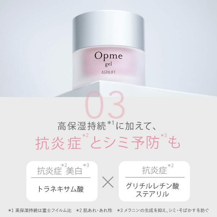 楽天市場】アスタリフト オプミー ジェル 60g [医薬部外品]【FUJIFILM