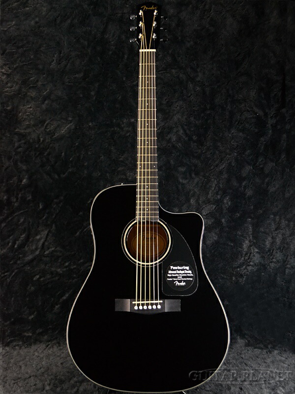 楽天市場】Fender CD-60CE V2 Black 新品[フェンダー][CD60CE