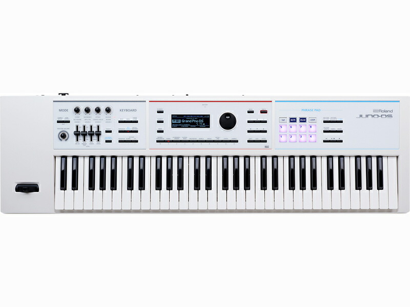 楽天市場】Roland JUNO-DS61W 新品[ローランド][ジュノ][61鍵盤][White