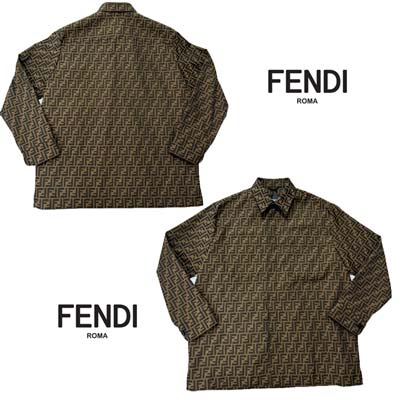 楽天市場】フェンディ FENDI シャツ メンズ 長袖 カジュアルシャツ