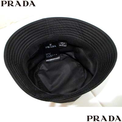 楽天市場】プラダ PRADA メンズ 帽子 バケットハット ユニセックス可