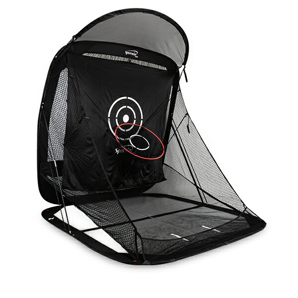 楽天市場】ゴルフネット 練習用 自動返球 Spornia スポーニア 黒色