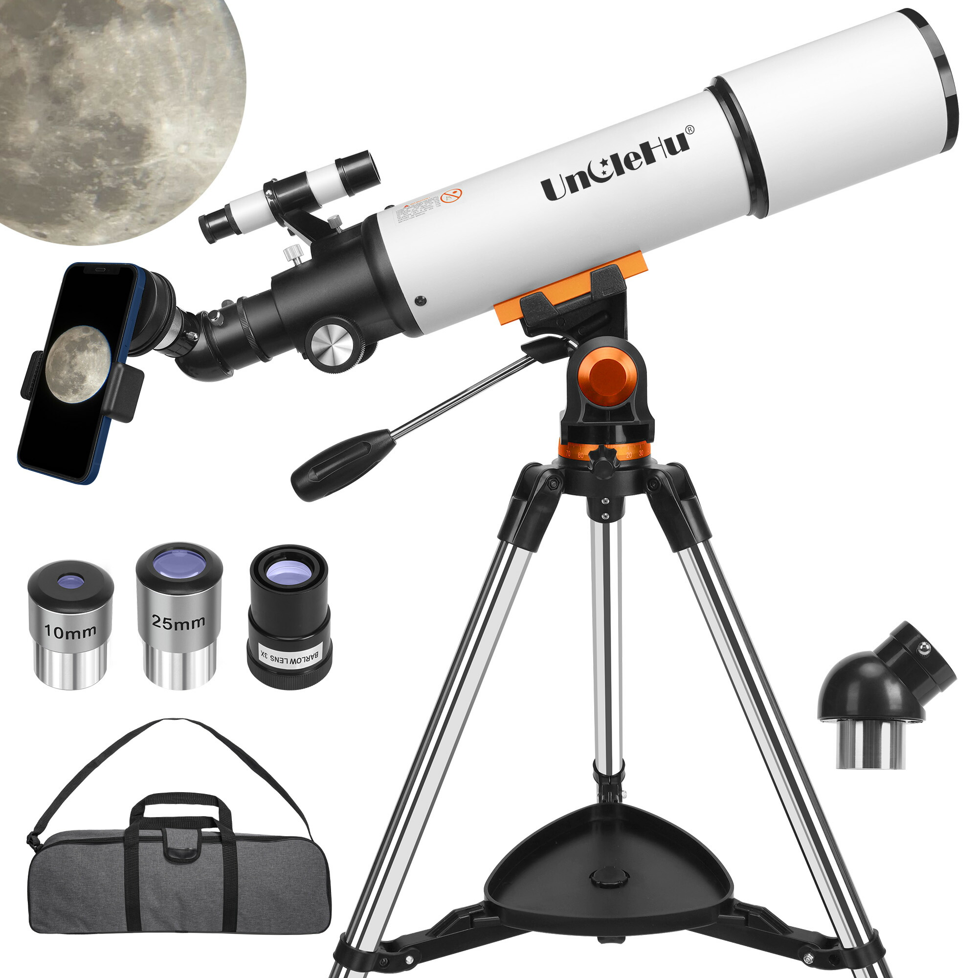 楽天市場】【TW80500 天体望遠鏡 80mm大口径 500mm焦点距離】最大120倍