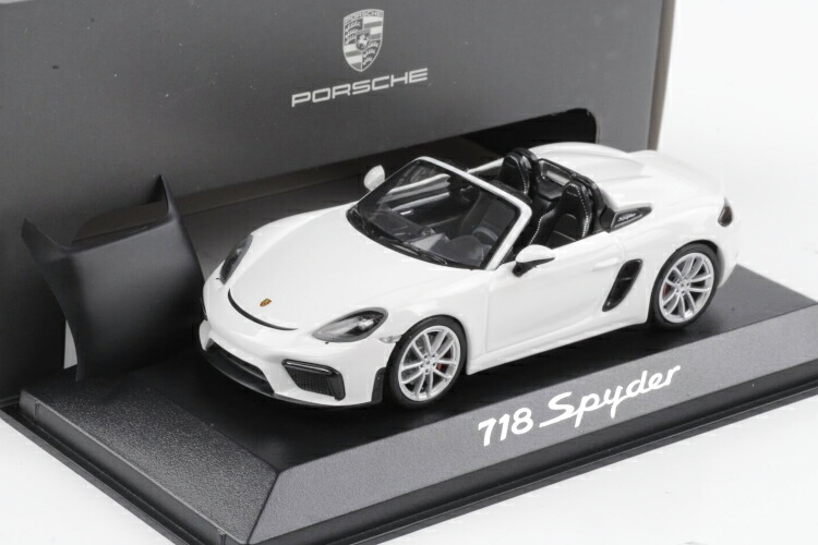 楽天市場】ミニチャンプス 1/43 ポルシェ ボクスター スパイダー 718