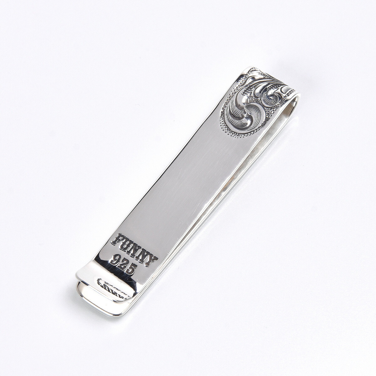 楽天市場】【FUNNY公式ストア】 ハンドエングレーブ マネークリップ