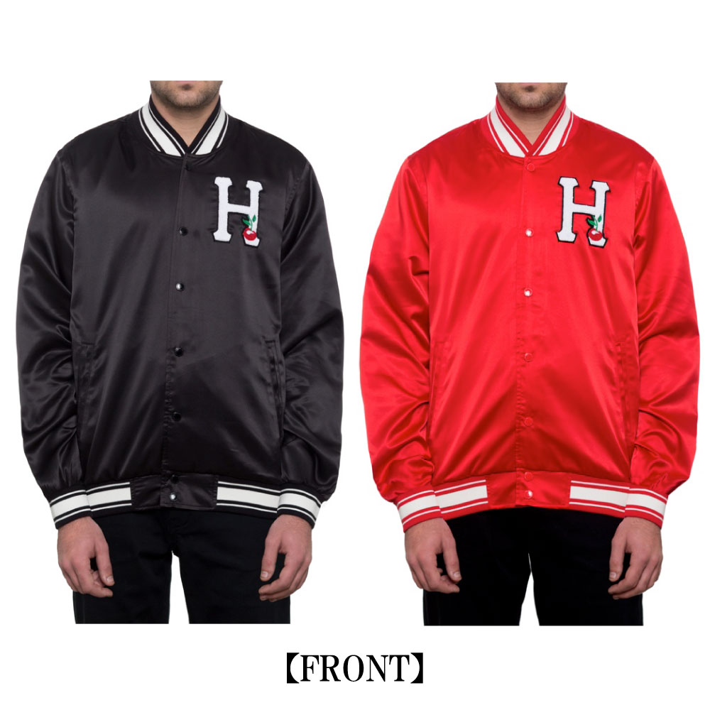 楽天市場】HUF ハフ FELIX SATIN JACKET ハフ フェリックス