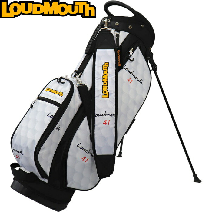 楽天市場】LOUDMOUTH ラウドマウス LM-CB0031 スタンドキャディバッグ