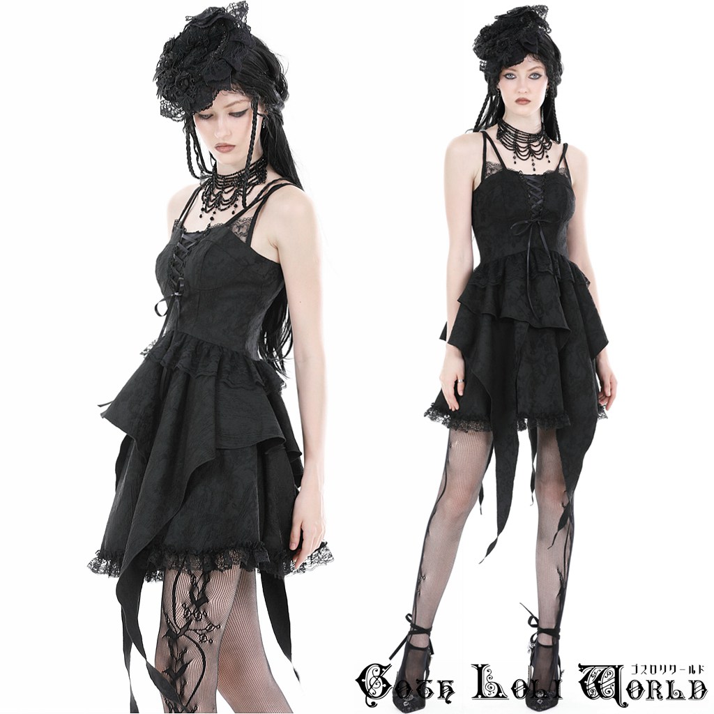 楽天市場】当日発送 即納 DW881 ストラップショルダープリンセスフリル