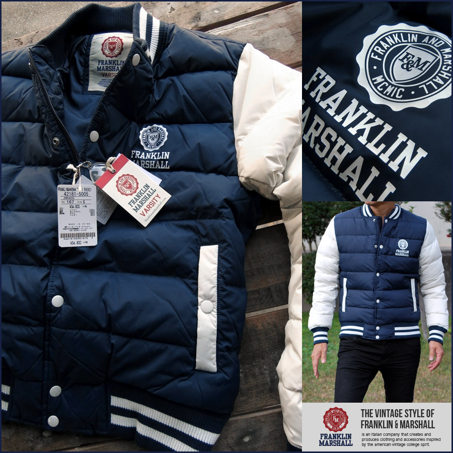 楽天市場】フランクリンマーシャル FRANKLIN & MARSHALL ダウン