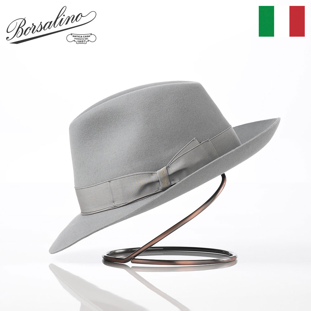 楽天市場】Borsalino ボルサリーノ 中折れハット フェルト帽 軽量 秋