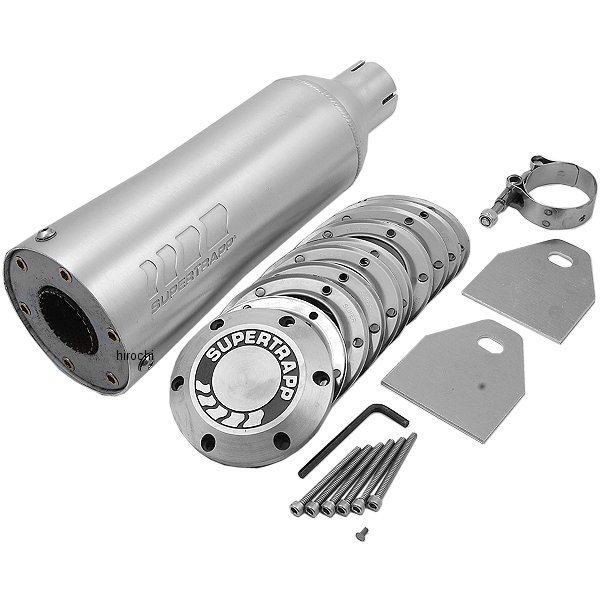 楽天市場】スーパートラップ SUPERTRAPP スリップオンマフラー