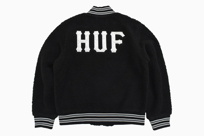 楽天市場】ハフ HUF ジャケット メンズ シェルパ バーシティー ( HUF