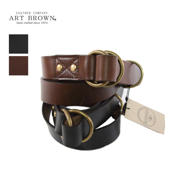楽天市場】アートブラウン VGB35108AB 35mm幅ダブルリングベルト