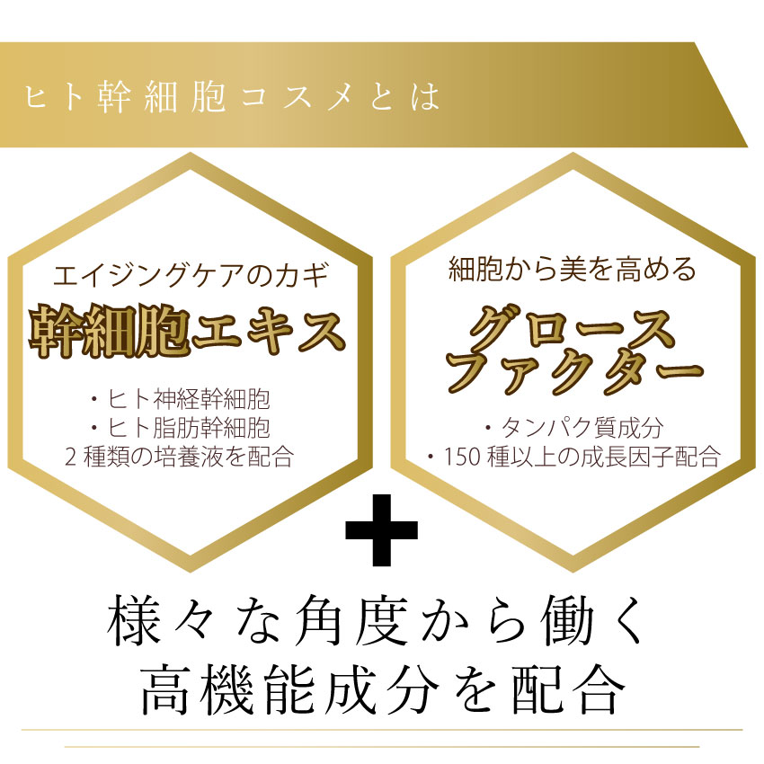楽天市場】エクソソーム配合 ヒト幹細胞配合【ヒトユライ HITOYURAI
