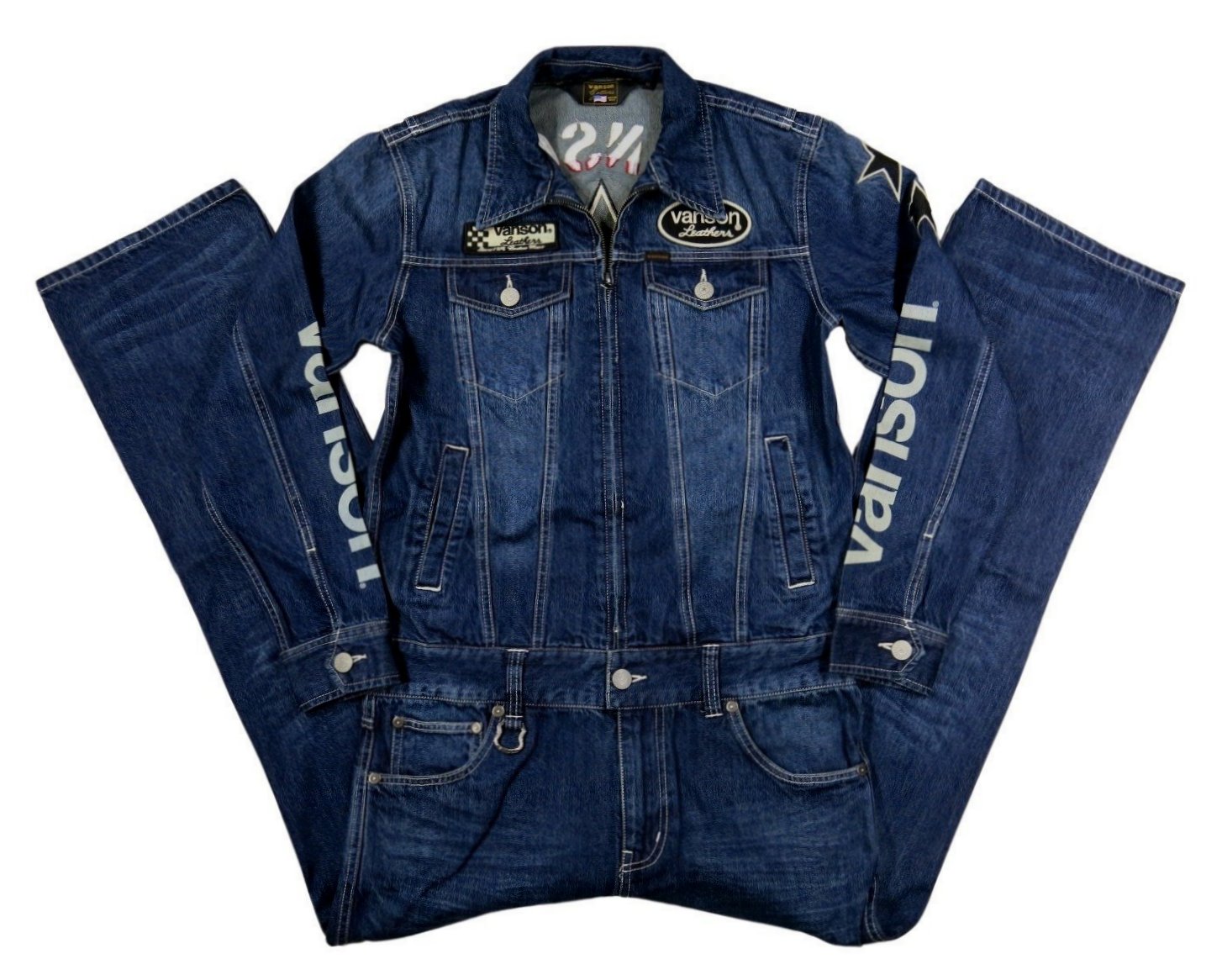 楽天市場】VANSON つなぎ（オーバーオール｜メンズファッション）の通販