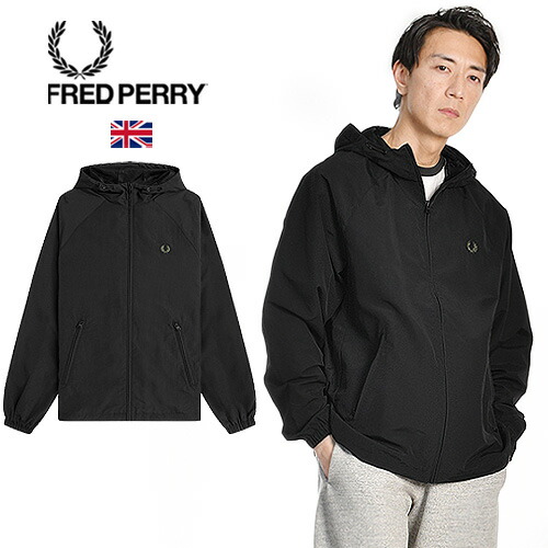 楽天市場】25年秋新作 FRED PERRY/フレッドペリー HOODED SHELL JACKET