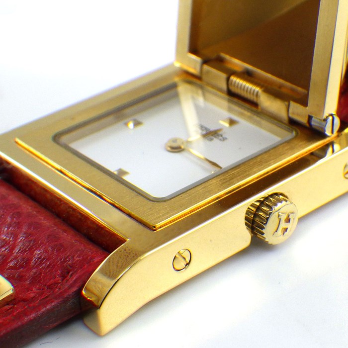 楽天市場】エルメス HERMES 腕時計 メドール ME1.201 スタッズ 蓋付き