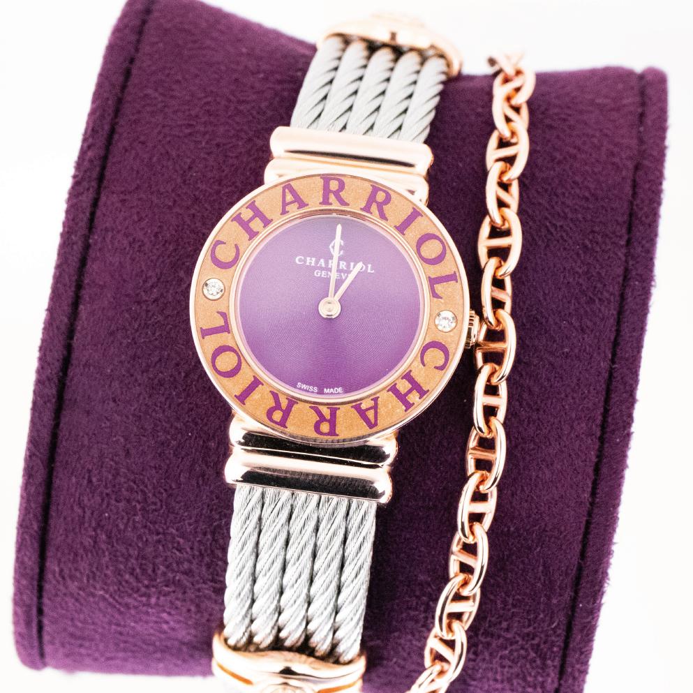 楽天市場】CHARRIOL シャリオール サントロペ レディースウォッチ