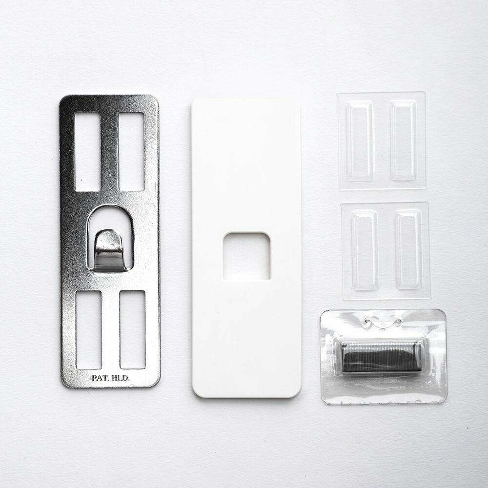 楽天市場】壁美人 石膏ボード用固定金具 P-4金具 お試しセット（1枚