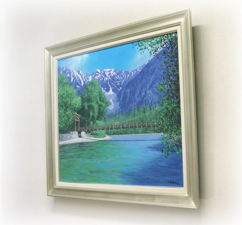 楽天市場】絵画 油絵 上高地 F20号 （大山功） 送料無料 【海・山