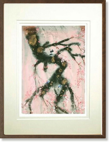 楽天市場】絵画 渡辺あきお・ときめく色彩の中で・・・ 版画