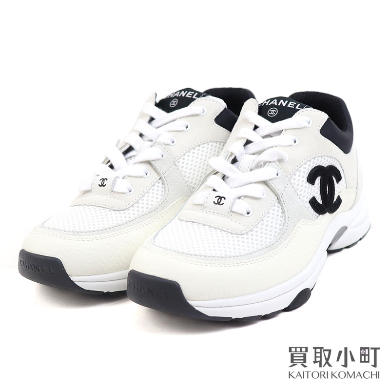 楽天市場】【未使用品】シャネル【CHANEL】ファブリック レザー