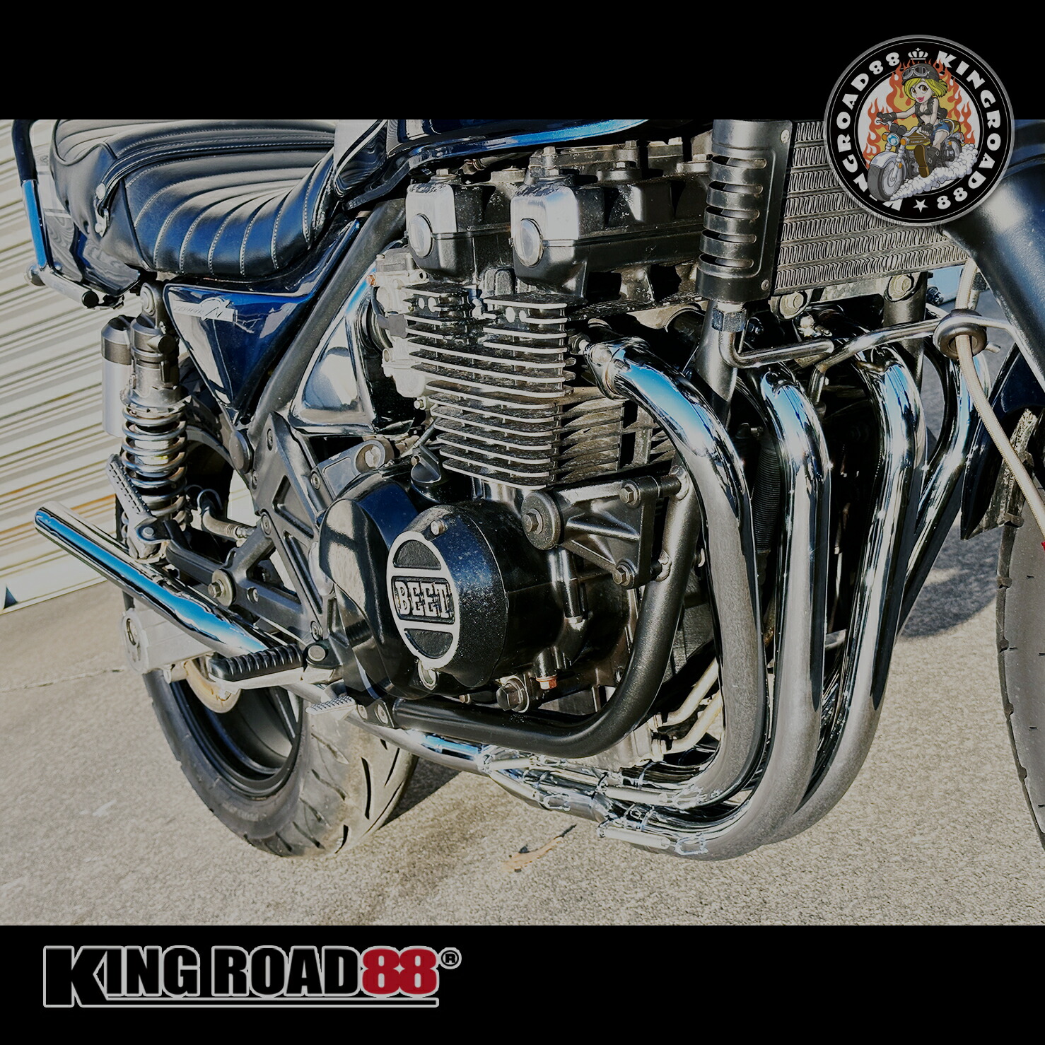 楽天市場】カワサキ ゼファー400 ゼファーχ ZR400C KingRoad88