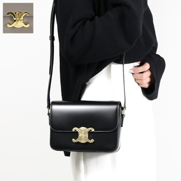 楽天市場】CELINE セリーヌ Teen Triomphe Bag ティーン トリオンフ