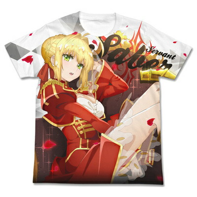 楽天市場】Fate/EXTRA Last Encore セイバー フルグラフィックTシャツ