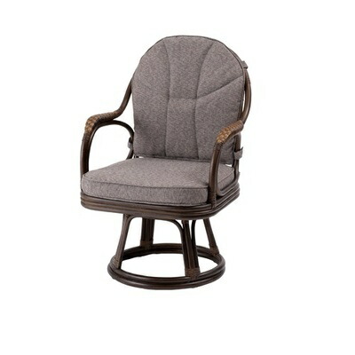 楽天市場】【取寄品】【直送品】 ラタン回転チェア 籐回転椅子 NRS