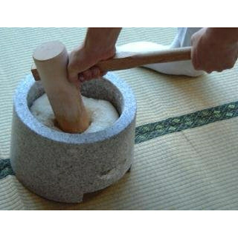 楽天市場】家庭用 もちつきセット 1升用 DVD付 餅 もち みかげ石 もち