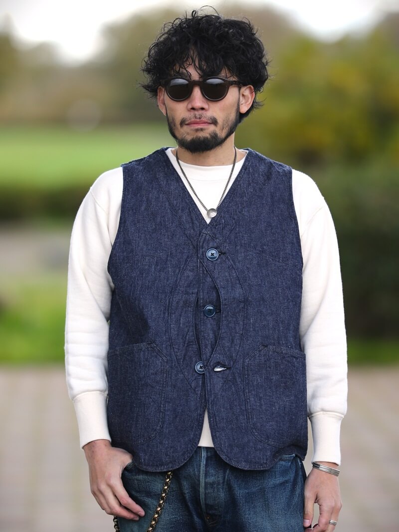 楽天市場】TCB jeans TCBジーンズ Huntsman Vest ハンツマンベスト