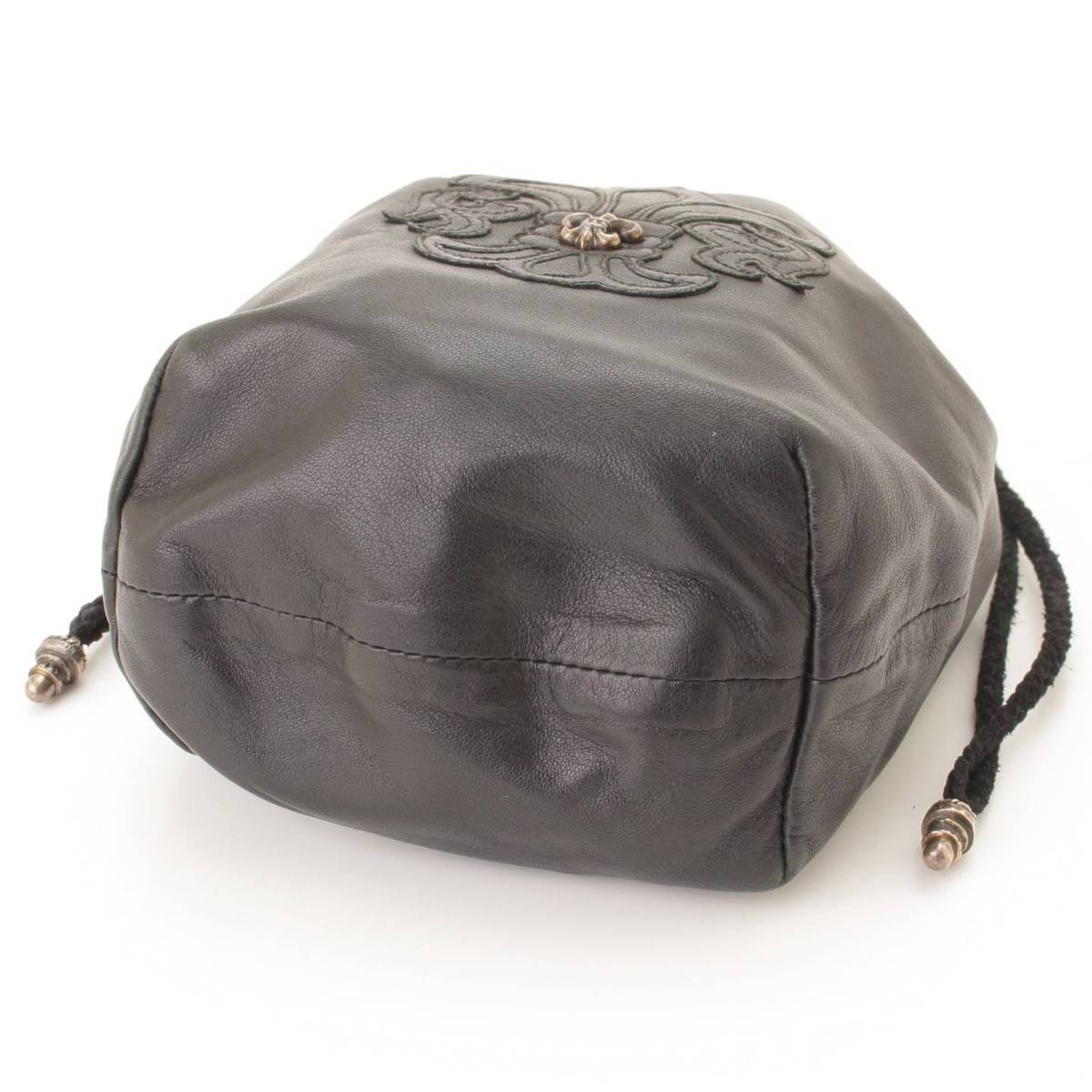 楽天市場】【クロムハーツ】Chrome Hearts レザー ドローストリング