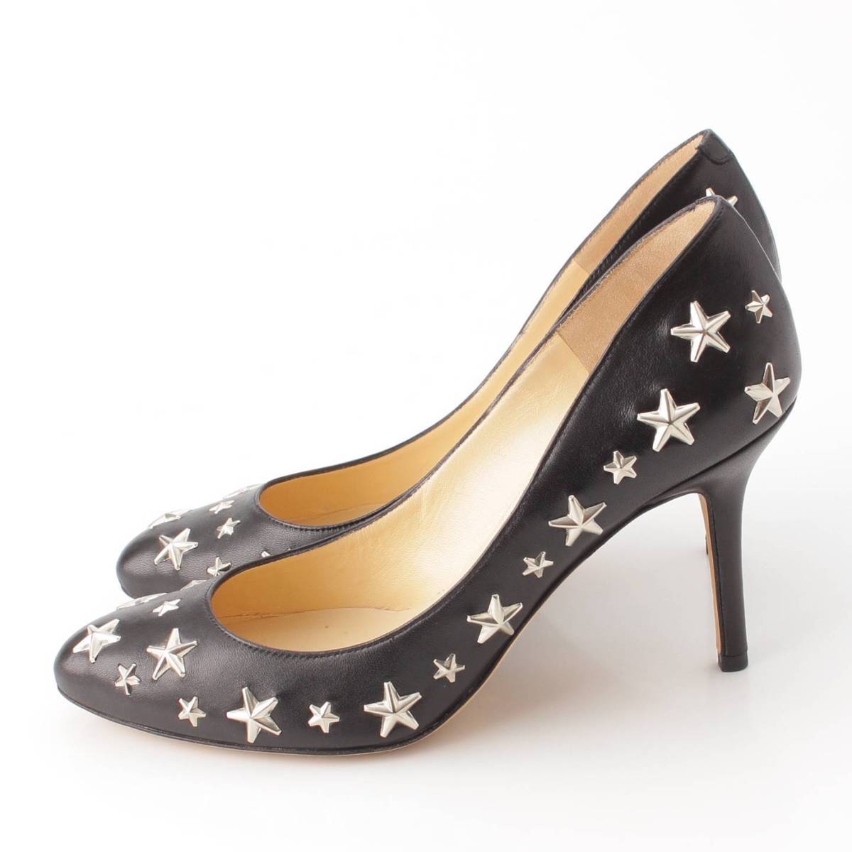 楽天市場】【ジミーチュウ】Jimmy Choo スタースタッズ レザー ヒール