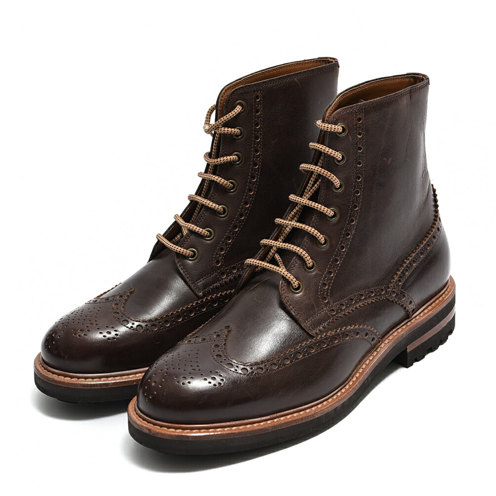 楽天市場】ブルネロクチネリ BRUNELLO CUCINELLI フルブローグ ブーツ