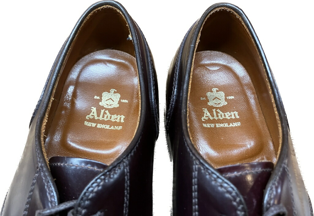 楽天市場】オールデン 2160 レザーシューズ ストレートチップ コード