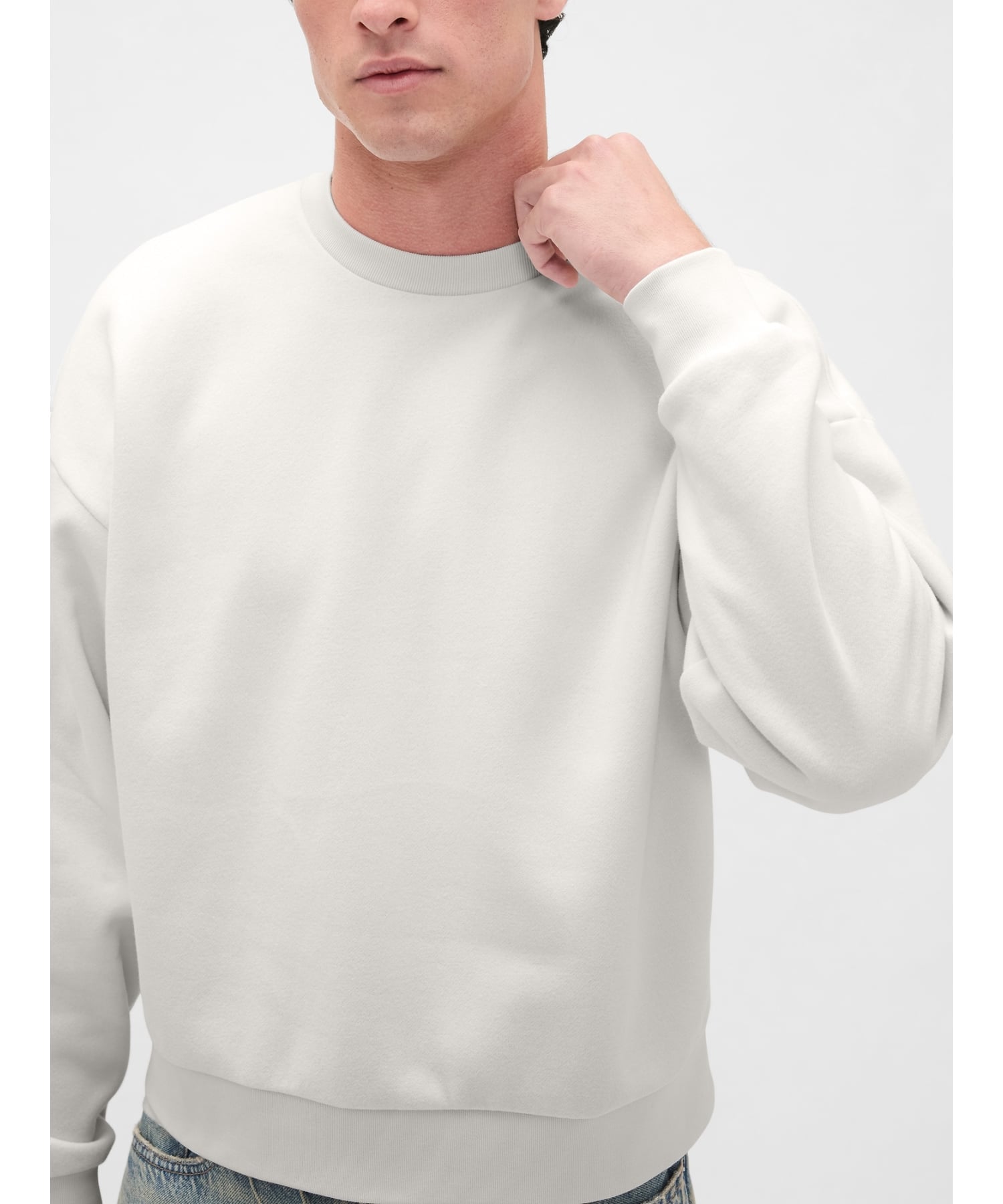 GAP｜(U)ヴィンテージソフト オーバーサイズ クロップド スウェット