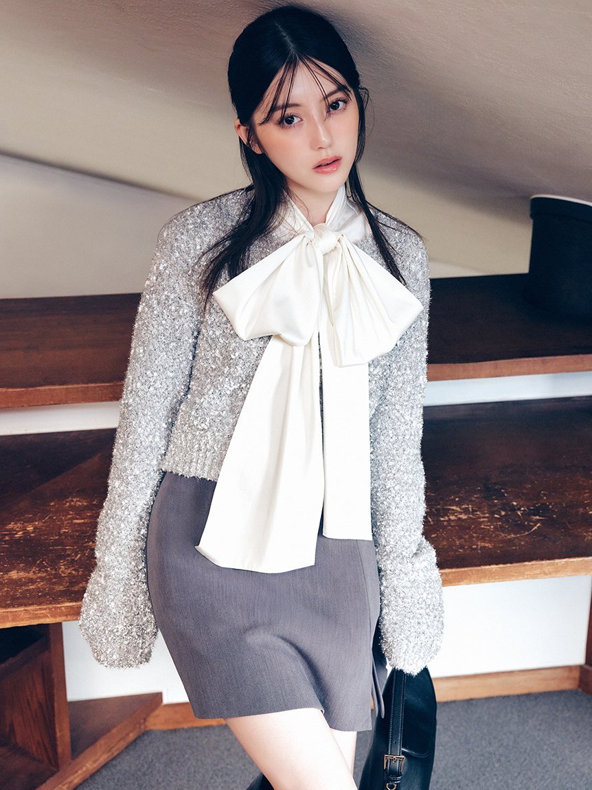 FRAY I.D｜ビッグボウタイブラウス | Rakuten Fashion(楽天