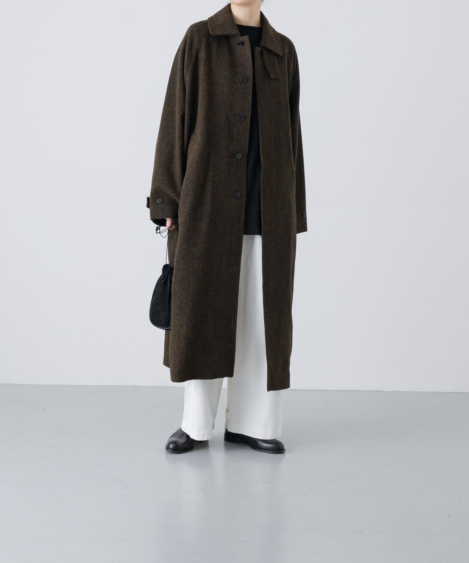 かぐれ｜『ユニセックス』Wool bal coat | Rakuten Fashion(楽天