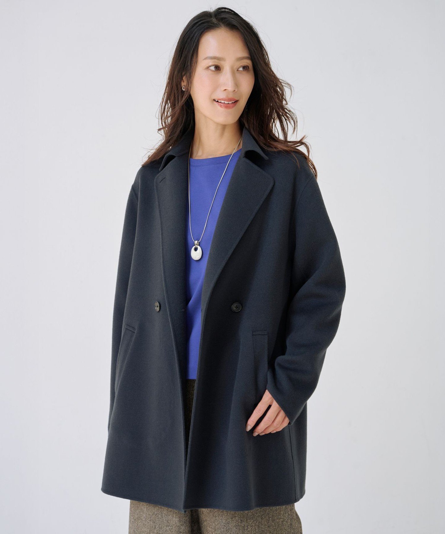 J.PRESS｜ウールナイロンリバー テーラード コート | Rakuten Fashion