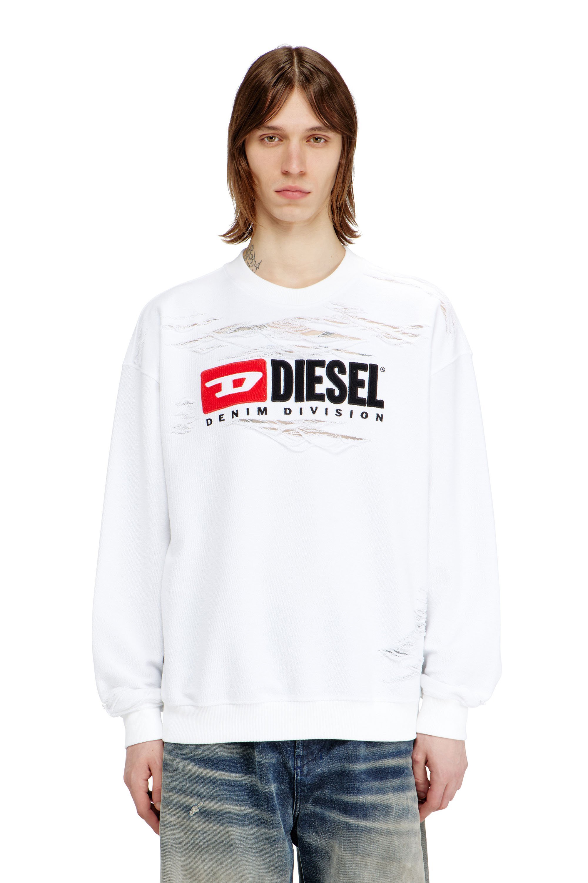 DIESEL｜メンズ プルオーバースウェット S-BOXT-V1 | Rakuten Fashion