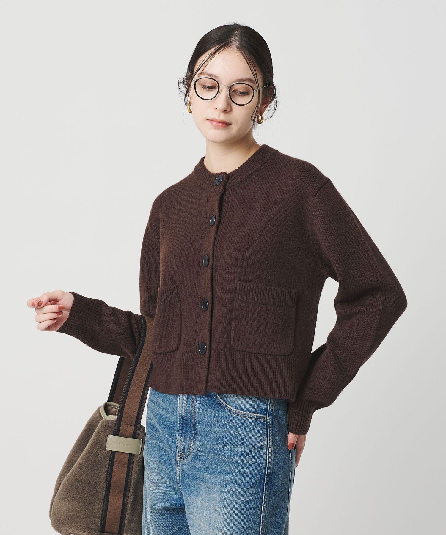 BEAUTY&YOUTH UNITED ARROWS｜ウール ポケット カーディガン