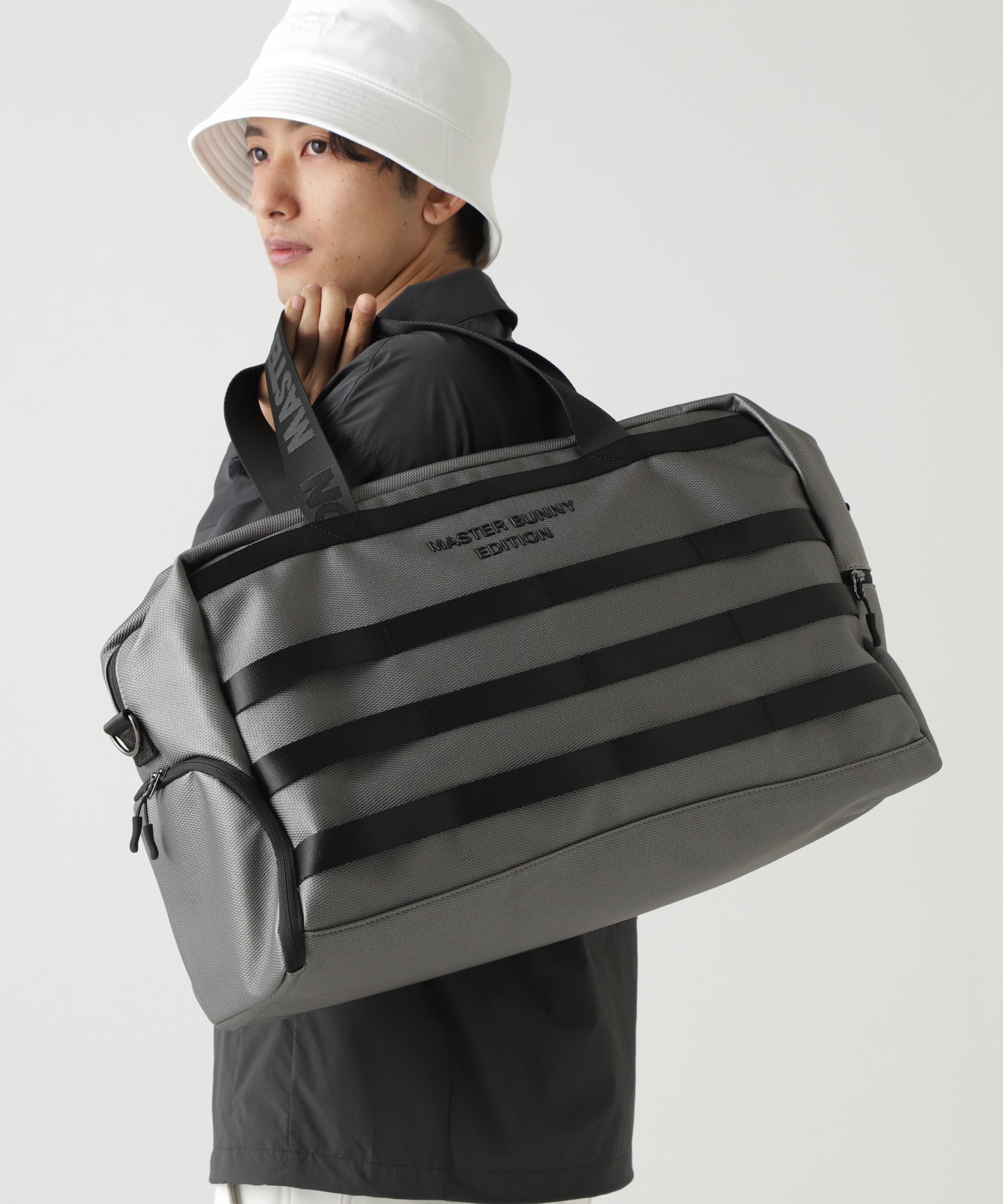 MASTER BUNNY EDITION｜テープ使いボストンバッグ (UNISEX) | Rakuten