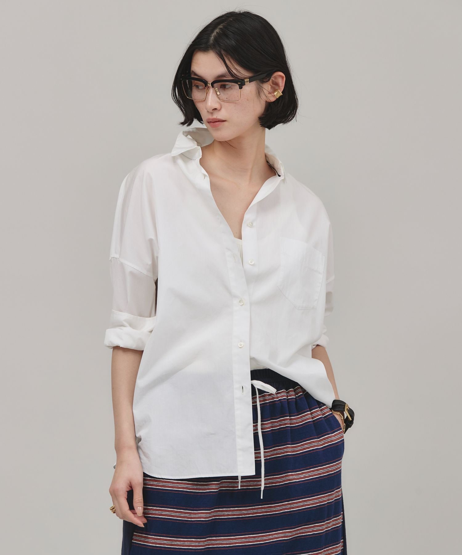 Curensology ＜＆RC＞ビッグシャツ美品 Curensology｜<&RC>ビッグシャツ | Rakuten Fashion(楽天ファッション