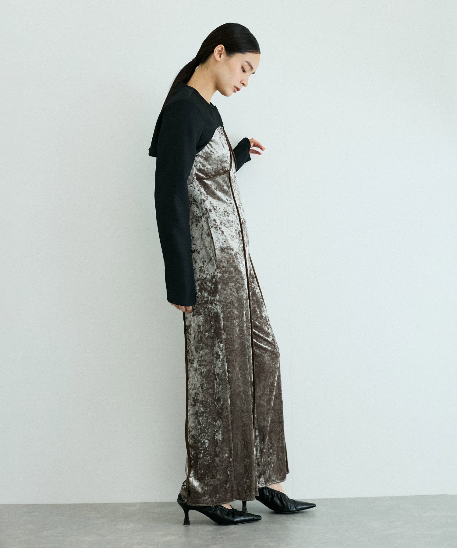 ADAM ET ROPE'｜ベロアロンパース | Rakuten Fashion(楽天ファッション