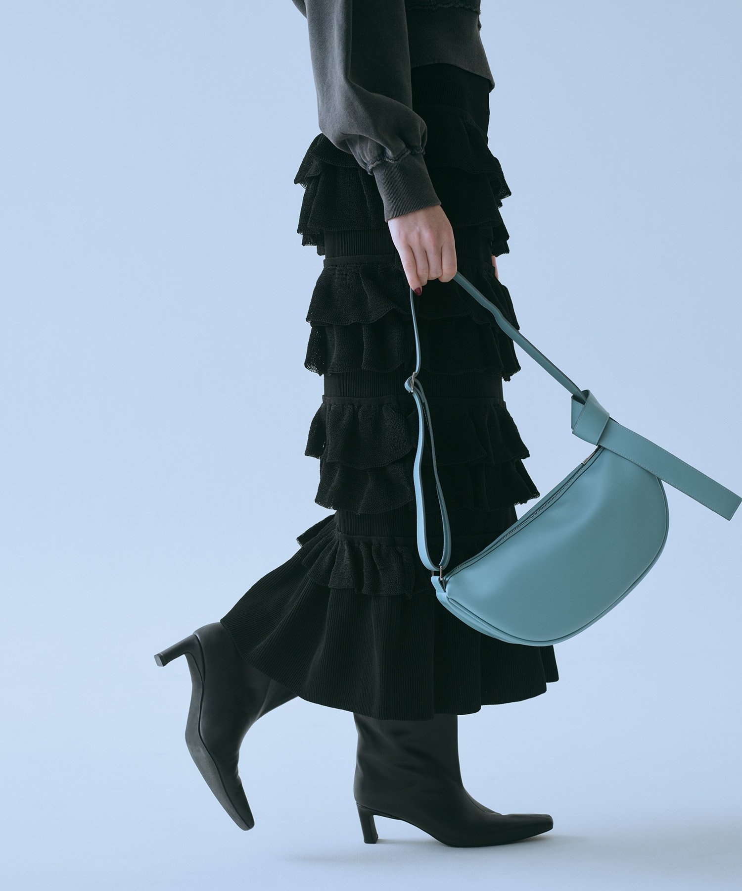 ADAM ET ROPE'｜MOL レザーワイドシャフトブーツ | Rakuten Fashion