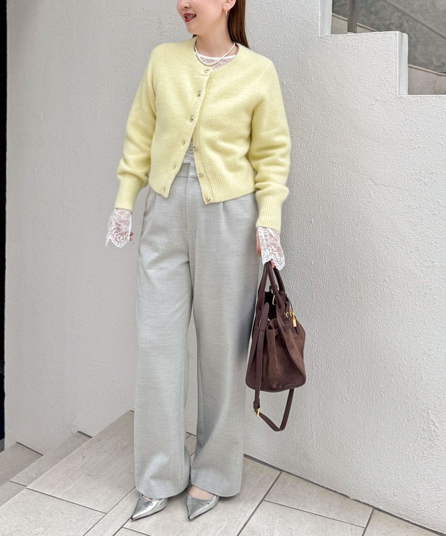 NOLLEY'S｜ウォッシャブルラッセルレースTブラウス | Rakuten Fashion